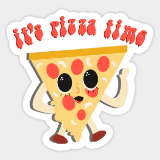 Pizza Time Sticker